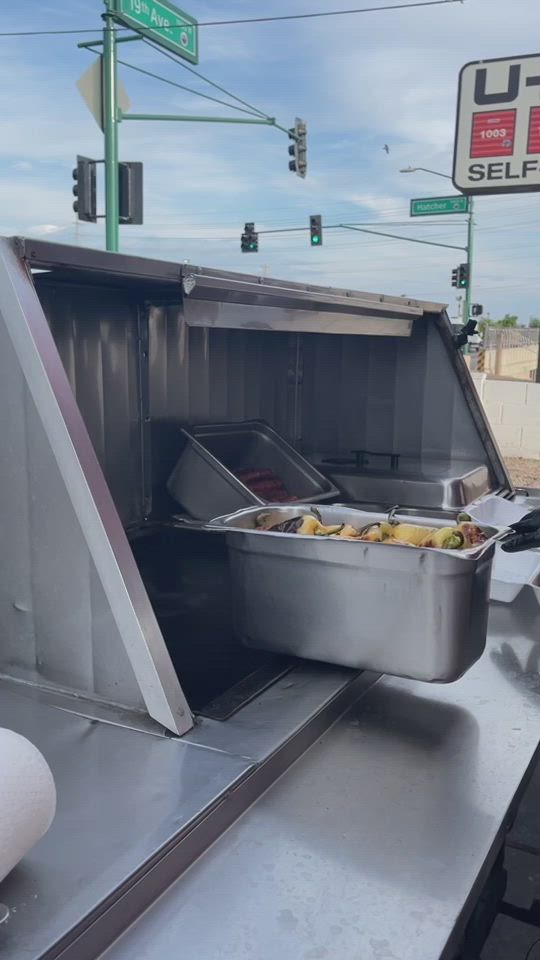 LocalBuzz We're here live at El Caprichoso Hotdogs Estillo Sonora